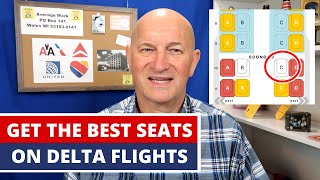 How to Get the BEST seats on Delta Airlines [upl. by Suelo]