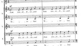 Francis Poulenc  Quatre Motets Pour un Temps de Pénitence for Choir FP 97 193839 ScoreVideo [upl. by Grevera]