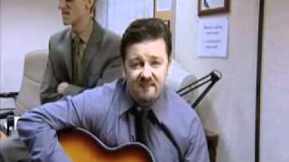 The Office UK Closing Credits  David Brent version of Handbags amp the Gladrags [upl. by Haliek272]