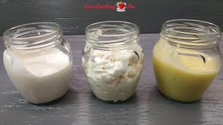 3 рецепта ПостногоВеганского Майонеза в домашних условиях  Vegan Mayonnaise  LoveCookingRu [upl. by Hanae]