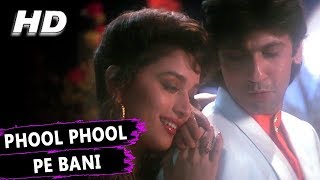 Phool Phool Pe Bani Teri Tasveer  Kavita Krishnamurthy Udit Narayan  Phool Songs  Madhuri [upl. by Yelnet977]