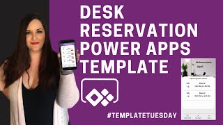 Desk Booking amp Reservation Power Apps Template [upl. by Tor121]