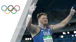 Ryan Crouser wins Shot Put gold with an Olympic Record [upl. by Heidt]