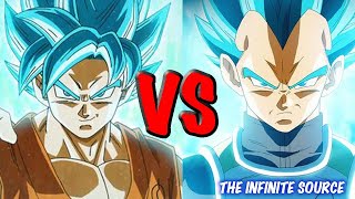 Goku vs Vegeta Rap Battle [upl. by Arad354]