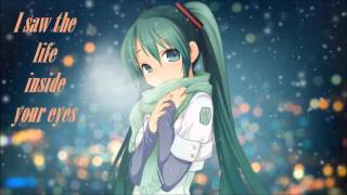 Nightcore Diamonds Lyrics [upl. by Ahsekan603]