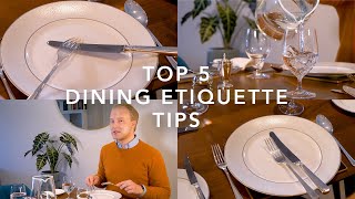 Top 5 Tips for Flawless Dining [upl. by Paryavi373]