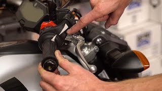 How To Adjust Your Motorcycle Throttle Cable  MC Garage [upl. by Everick]