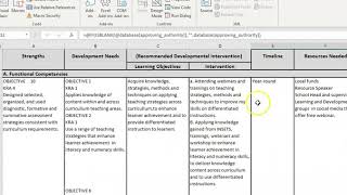 HOW TO CREATE DEVELOPMENT PLAN PART 4 IN IPCRF [upl. by Erme]